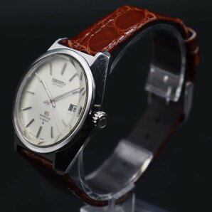 SEIKO GS HI-BEAT 36000 セイコー グランドセイコー 6145-8000 自動巻き デイト GSメダリオン 文字盤カスタム 1969年製 諏訪 メンズ腕時計の画像4