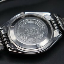 SEIKO LM セイコー ロードマチック 5606-7010 自動巻き 25石 シルバーカラー 1970年 諏訪 日/英デイデイト 純正ブレス アンティーク メンズ_画像7