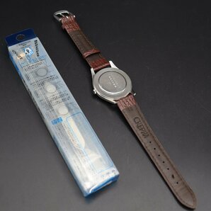 CITIZEN SECOND SETTING シチズン セカンドセッティング 手巻き 21石 新品革ベルト 三菱永年勤続記念刻印 アンティーク メンズ腕時計の画像10