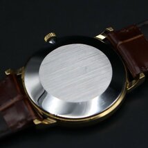 OMEGA DE VILLE オメガ デビル Ref.1110140 Cal.625 手巻 ゴールドカラー 1977年 新品革ベルト 純正Ω尾錠/箱 スイス アンティーク メンズ_画像4