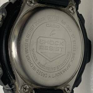 【ST17836MG】CASIO G-SHOCK/カシオ ジーショック AW-590 デジアナ ブラック系 腕時計 ※不動品の画像8