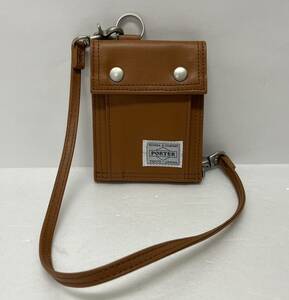 [ST18756MG]PORTER Porter Freestyle pochette 707-07176 brown group pochette length : approximately 13cm width : approximately 10cm purse Yoshida bag 