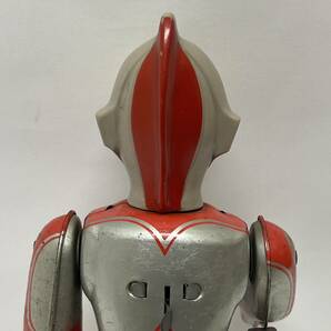 【ST18215MY】超希少 ブルマァク 円谷プロ 帰ってきたウルトラマン ゼンマイ ブリキ レトロ 1970年代 当時物 二足歩行× 長期保管品の画像6