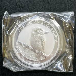 【DHS2786HM】2021年 オーストラリア クッカバラ 1oz銀貨 １オンス 海外銀貨 クリアケース有 シルバー コイン の画像5