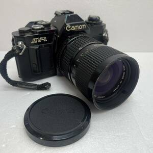 【DHS2836ST】Canon AV-1 キャノン レンズ FD 35-70mm 1:4 一眼レフ フィルムカメラ ブラックボディ 光学機器 ※動作未確認