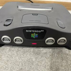 【DHS3092ST】Nintendo 64 任天堂 NUS-001 ニンテンドウ 本体+専用ACアダプタのみ ゲーム機 家庭用 ※コントローラ欠品 動作未確認の画像7