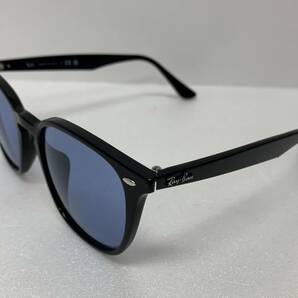 【ST17957MG】Ray-Ban レイバン RB 4258-F 601/80 52□20 150 2N サングラス ブルー系 黒縁 メガネ 眼鏡 ケース有 箱有 の画像3