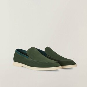 Loro Piana パンプス　レディースシューズ　靴　レザー　男女兼用　サイズ選択可能　34～42　グリーン