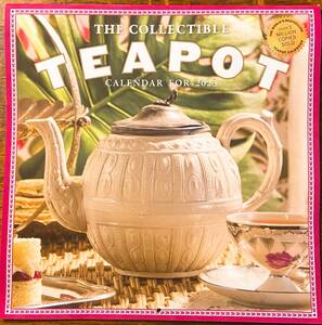 希少 The Collectible Teapot & Tea 2023 Calendar ウォールカレンダー WORKMAN PUBLISHING
