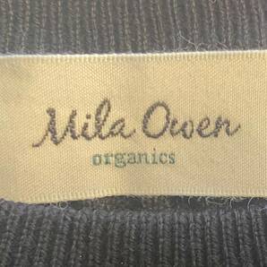 Mila Owen ミラ オーウェン ブラックロングニットワンピース 0/フリーサイズの画像4