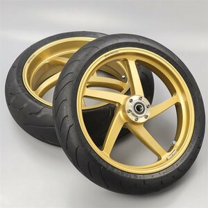 !DUCATI 916/996/998/748 Marchesini M5R Magne sium wheel rom and rear (before and after) SET (D0415A18)