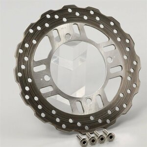 !ZRX1200DAEG/ZRT20D original rear disk rotor φ250mm/ stainless steel bolt attaching (K0425Z06) 2010 year 