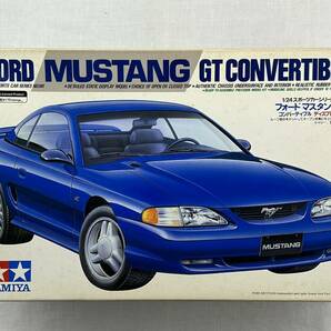 TAMIYA 1/24スポーツカーシリーズ No.141【フォードマスタングGT／FORD MUSTANG GT CONVERTIBLE】の画像1