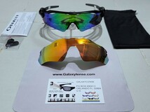 正規品 新品 偏光レンズ2枚付き OAKLEY RADAR EV PATH オークリー レーダー イーブイ パス Jade Polarized ルビー ポラライズド サングラス_画像2