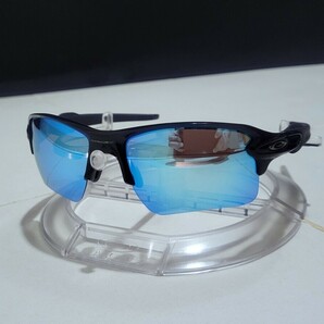 正規品 新品 偏光レンズ2枚付き OAKLEY FLAK 2.0 XL オークリー フラック Sapphire Black Polarized サファイア ポラライズド サングラス