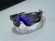 正規品 新品 偏光レンズ2枚付き OAKLEY JAWBREAKER オークリー ジョウブレイカー Blue Black Polarized ブルー ポラライズド サングラス_画像7