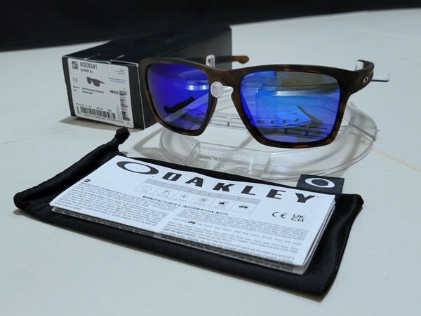 正規品 新品 偏光レンズ付き OAKLEY SLIVER XL オークリー スリバー エックスエル BLUE IRIDIUN POLARIZED ブルー ポラライズド サングラス