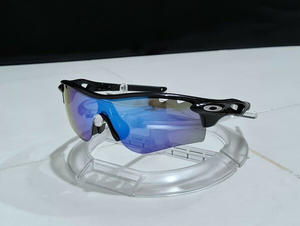 正規品 新品 偏光レンズ2枚付き OAKLEY RADARLOCK PATH オークリー レーダーロック パス Blue Polarized ルビー ポラライズド サングラス