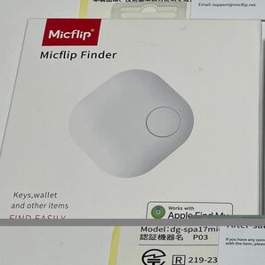 忘れ物防止タグ　tag Micflip Finder 中古 