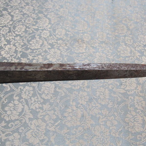 「  日本刀 槍等 刃渡り１９.６cm 」の画像5