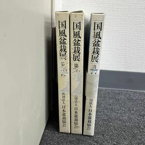 U3 国風盆栽展 第50-第63,第71-第77 日本盆栽協会 盆栽 まとめ売りの画像4