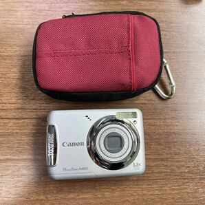 U3 Canon キヤノン Power Shot A480 デジタルカメラ 単三電池駆動 通電確認済み カメラ の画像1
