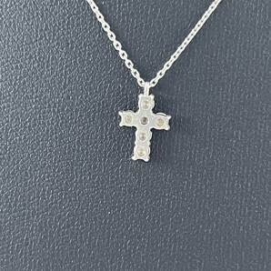 U3 Vendome ヴァンドーム青山 ネックレス 十字架 Pt900 Pt850 2.62g アクセサリー シルバー の画像6