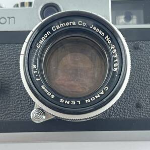G4s Canon キャノン P 50mm f1.8 レンズセット カメラ フィルムカメラ シャッター音確認済みの画像3