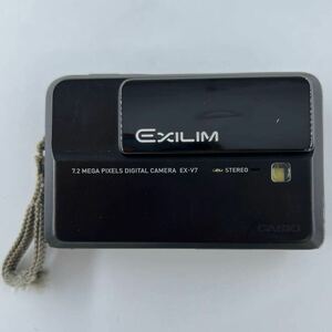 G4 CASIO カシオ コンパクトデジタルカメラ EXILIM 7.2 MEGA PIXELS DIGITAL CAMERA EX-V7 バッテリー付属 