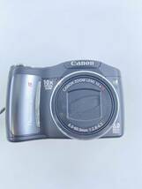 U4 [通電確認済] Canon PowerShot SX100 IS キヤノン パワーショット デジカメ デジタルカメラ 箱ありコンパクトデジタルカメラ ブラック _画像4