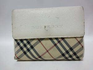 Burberry バーバリー二つ折りがま口財布（小銭入れ有）