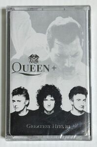 未開封 クイーン グレイテスト・ヒッツ 3 カセットテープ 海外版 Queen+ Greatest Hits III Cassette tape