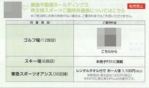 ☆東急不動産 株主優待 スポーツご優待共通券 ゴルフ場・スキー場・東急スポーツオアシス 20枚セット 送料込☆_画像2