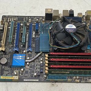 【動作OK・現状品】Intel Core i7-960,ASUS P6X58D PREMIUM メモリ12GB Seasonic電源セット【2424040013925】の画像1