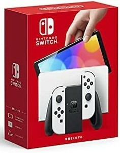 ☆新品☆Nintendo Switch(有機ELモデル) Joy-Con(L)/(R) ホワイト☆ゴールデンウィーク直前セール！★1円スタート！即決あり！