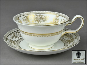 ウェッジウッド【Wedgwood】コロンビア ゴールド カップ＆ソーサー ティーカップ