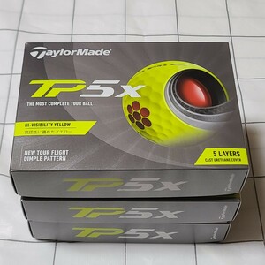 TaylorMade テーラーメイド TP5 x イエロー 2021年モデル 3ダース