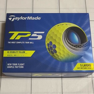 TaylorMade テーラーメイド TP5 イエロー ゴルフボール 2021年モデル 1ダース