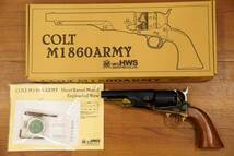 【1843】[モデルガン] HWS ハートフォード COLT M1860 ARMY ショートバレル ケースハードン仕様_画像3