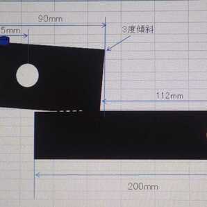 送料無料 ソレックス製40mm角ヒッチメンバー用 50mm、2インチ角に傾斜付変換アダプター ヒッチキャリア、ヒッチカーゴの使用にの画像4