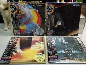 令1｜新品同様Like NEW～極美品★CD（4-SET）/ 紙ジャケット / w/OBI★ELECTRIC LIGHT ORCHESTRA　ELOまとめてセット