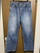 W33 Levi’ｓ 504｜リーバイス 504-03 色落加工 リーズフィット ジーンズ_画像2