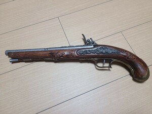 【レトロ】古式銃　オブジェ オブジェ レプリカ モデルガン アンティーク銃　玩具