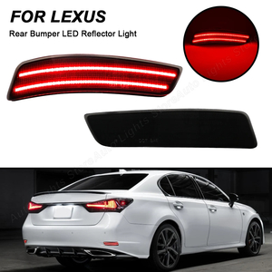 #1896# LEDリアバンパーブレード,LEXUS es300h es350 gs200t gs300 gs350 gs450h f Sport for トヨタ カローラ e180