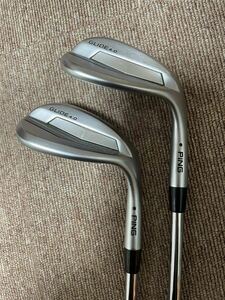 PING GLIDE4.0 ピン グライド4.0 54/S12 58/S10 NSPRO850GHNEO（R）2本セット中古美品