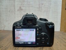 Canon　キャノン　EOS Kiss X3 デジタル一眼レフカメラ　レンズセット　18-55mm 1:3.5-5.6 55-250mm 1:4-5.6 カメラ　ジャンク_画像5