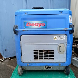 必見!! 引取限定 Denyo デンヨー GAW-150ES2 溶接機 発電機 防音型 エンジン溶接機 インバーター発電機 ジャンクの画像7