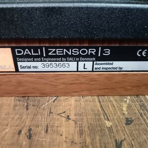 DALI ダリ ZENSOR 3 センソール スピーカー ペア 2ウェイ ブックシェルフ型 シリアル同番 オーディオ 音響機材 現状品の画像8