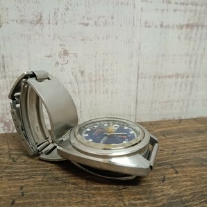 SEIKO セイコー 腕時計 SEIKO5 セイコー5 Speed Timer 6139-6010 スピードタイマー ブルーダイアル メンズ 時計 ジャンクの画像4