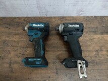 makita マキタ 14.4V 18V インパクトドライバ まとめ　2点　TD171D TD161D 充電式インパクトドライバ 電動工具 ジャンク_画像1